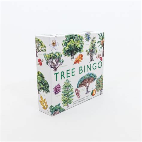 Tree Bingo Board Game.